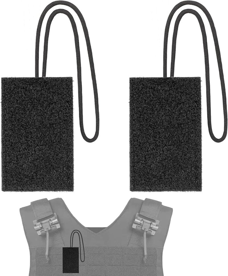 Ullnosoo Microphone Radio Holder, 2 Pcs Mic Clip for Police, Super Strong Stitches No Breaking, Law Enforcement Radio Microphone Holder for Vest Accessories - Image 1